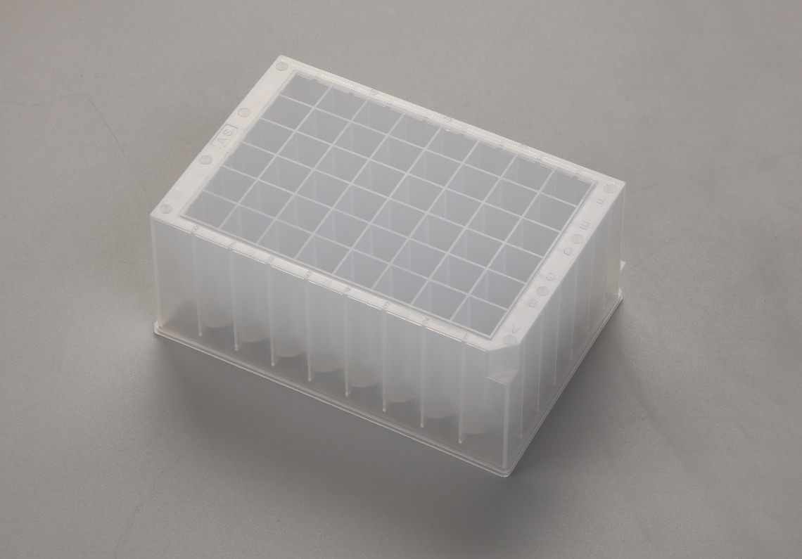 48 Square-Well Extraction Plate Conical Bottom