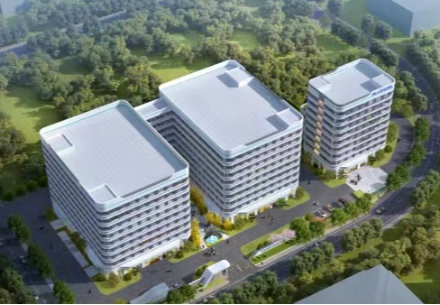 Allsheng Life and Health Intelligent Manufacture Park Was Roofed