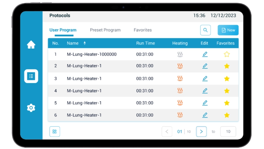 Standardized Program Setup