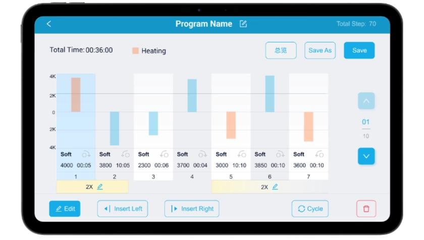 Flexible Parameter Adjustment